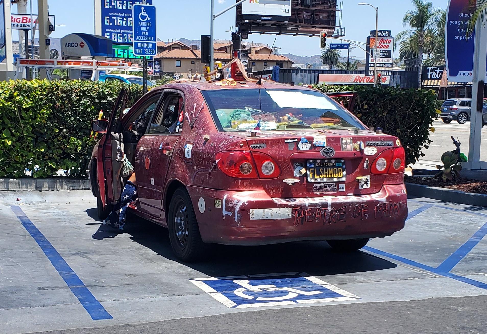 Only in LA: Car Art in Hollywood